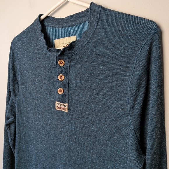 VTG HOLLISTER Y2K Women Long Sleeve Shirt Cotton And Polyester Size XL - Picture 2 of 10